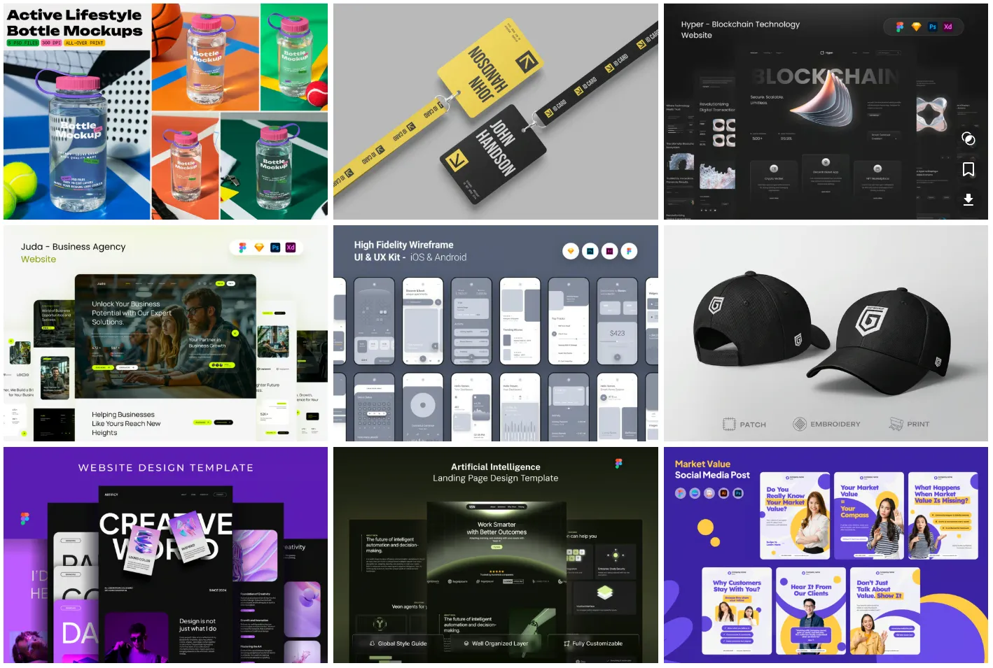Explore Envato Elements templates for creators, designers, and small businesses